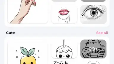Captura de tela de AR Sketch: Drawing & Paint 1