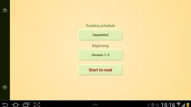 Captura de tela de Bible Reading Schedule 8