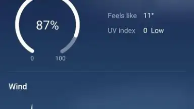 Captura de tela de HUAWEI Weather 2