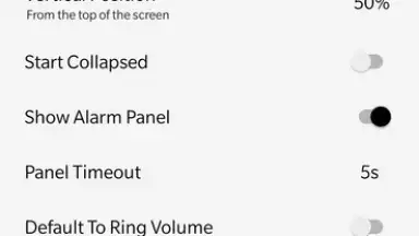 Captura de tela de Volume Panel Free 3