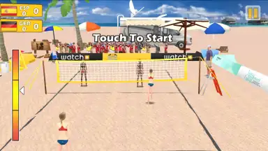 Captura de tela de Volleyball: Spike Master 14
