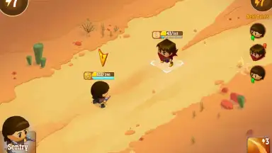 Captura de tela de Little Bandits 2