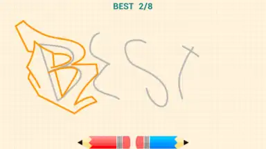 Captura de tela de How to Draw Graffitis 9