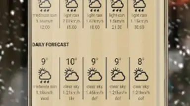 Captura de tela de Weather Forecast: Live Weather Updates 5