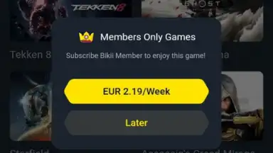 Captura de tela de Bikii Cloud Game 14