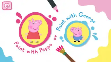 Captura de tela de Peppa's Paintbox 4