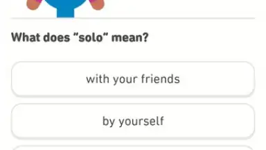 Captura de tela de Duolingo 2