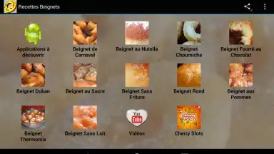 Captura de tela de Recettes de Beignets 1
