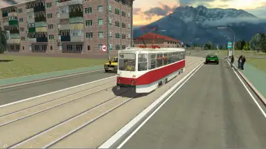 Captura de tela de Russian Tram Simulator 3D 6