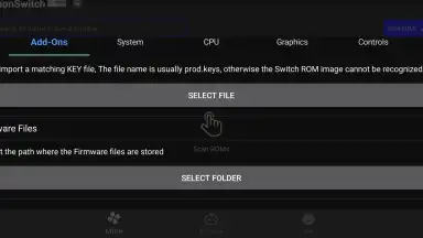 Captura de tela de DamonSwitch - Switch Emulator 2