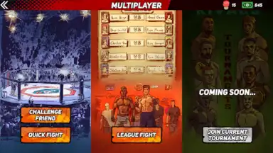 Captura de tela de MMA Rivals 2
