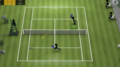 Captura de tela de Stickman Tennis 3