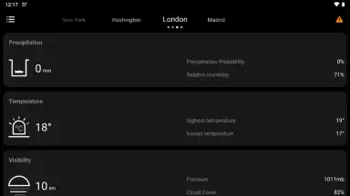 Captura de tela de WeaSce Weather 6