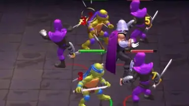 Captura de tela de TMNT: Mutant Madness 2