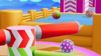 Captura de tela de Candy Ball Run - Rolling Games 3