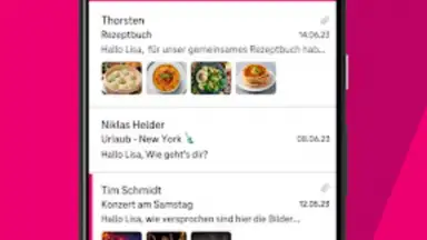 Captura de tela de Telekom Mail 1