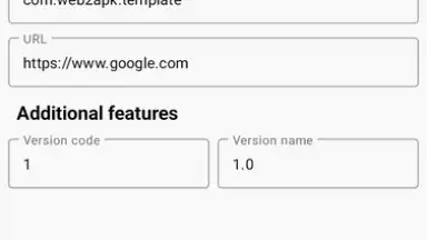 Captura de tela de Website to App Converter 4