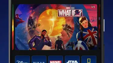 Captura de tela de Disney+ Hotstar (Android TV) 1