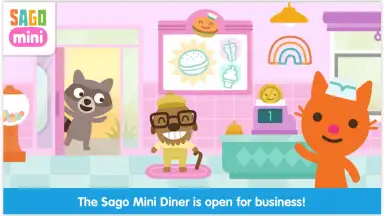 Captura de tela de Sago Mini Diner 1