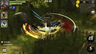 Captura de tela de Ultimate Heroes 2