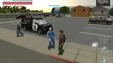 Captura de tela de Police Cop Simulator. Gang War 15