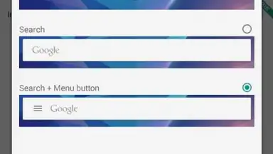 Captura de tela de Action Launcher 6