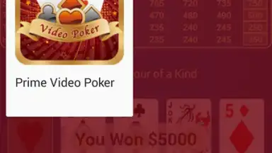 Captura de tela de Prime Video Poker 16