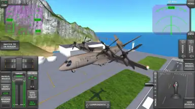 Captura de tela de Turboprop Flight Simulator 11