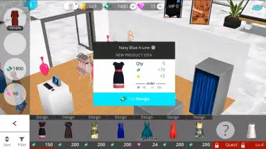 Captura de tela de Fashion Empire 13