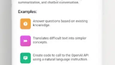 Captura de tela de Chat GPT: Smart Open Al Chat 2