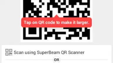Captura de tela de SuperBeam WiFi Direct Share 1