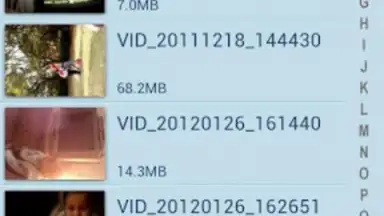 Captura de tela de HD Video Player 4