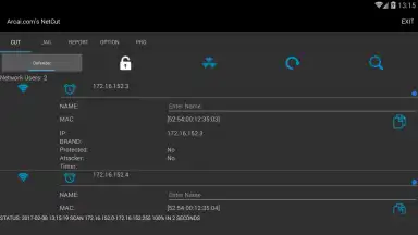 Captura de tela de Arcai.com NetCut 2