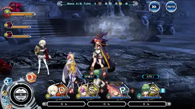 Captura de tela de BLAZBLUE ALTERNATIVE DARKWAR 6