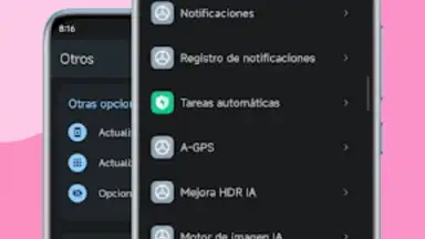 Captura de tela de MIUIes 6