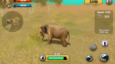Captura de tela de Wild Elephant Sim 3D 2