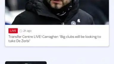 Captura de tela de Sky Sports 9