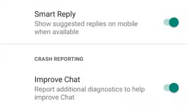 Captura de tela de Google Chat 3