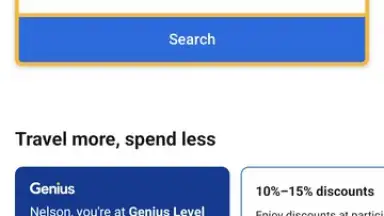 Captura de tela de Booking.com 1