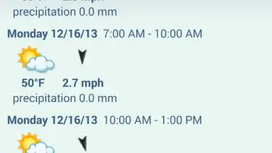 Captura de tela de Intelligent Weather 5