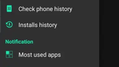 Captura de tela de App Usage 5