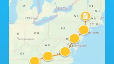 Captura de tela de TravelBoast™ My Journey Routes 4