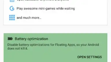 Captura de tela de Floating Apps 12