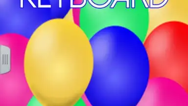 Captura de tela de Balloons Keyboard 9