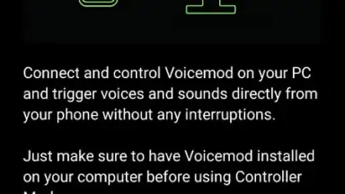 Captura de tela de Voicemod Soundboard 9