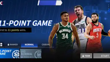 Captura de tela de NBA Infinite 2