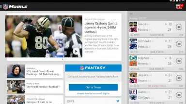 Captura de tela de NFL Mobile 8