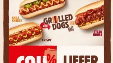 Captura de tela de Burger King Deutschland 1