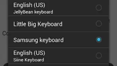 Captura de tela de Keyboard Swap 1