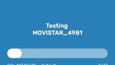 Captura de tela de WIFI WPS WPA TESTER 1